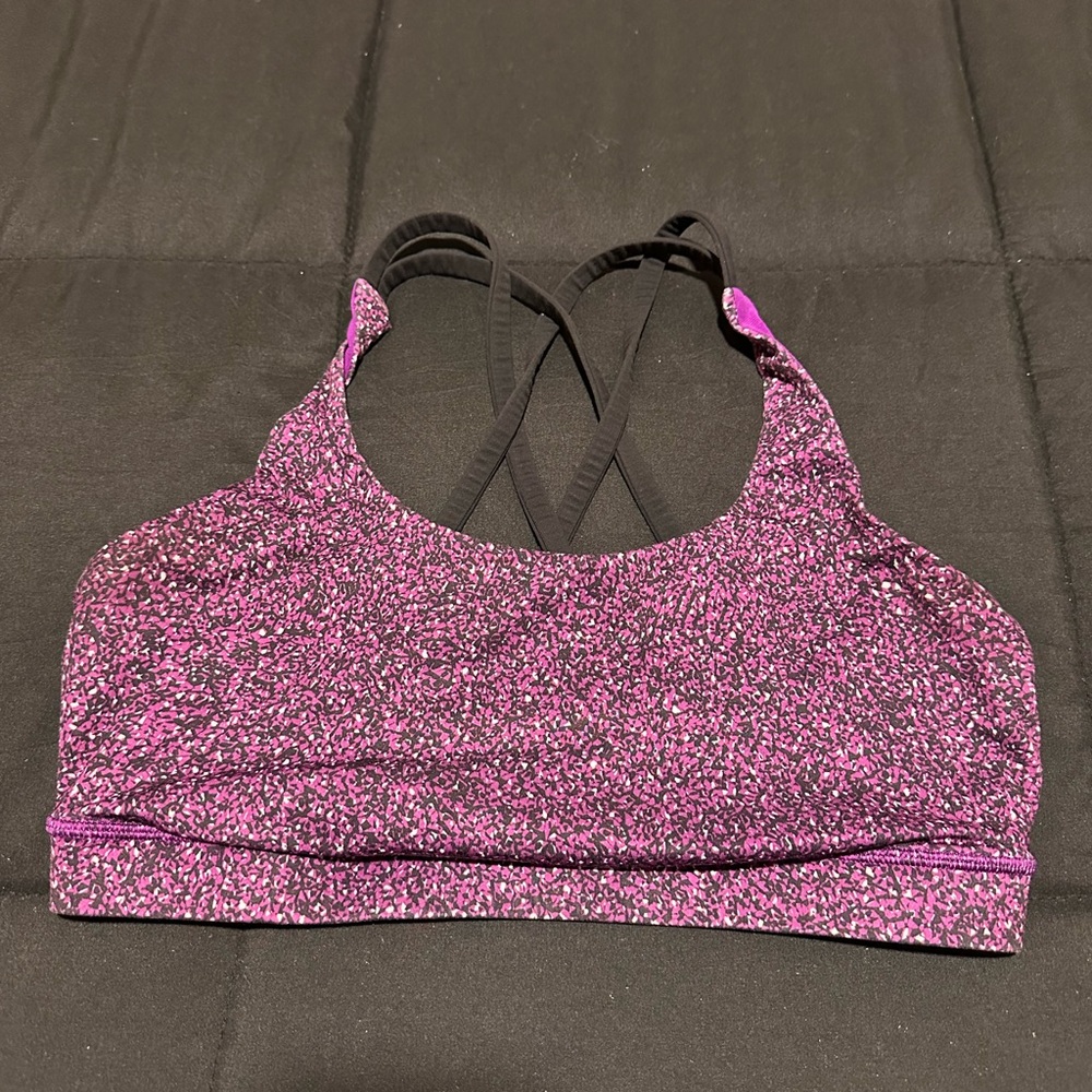 Lululemon Vibrant Purple Sports Bra